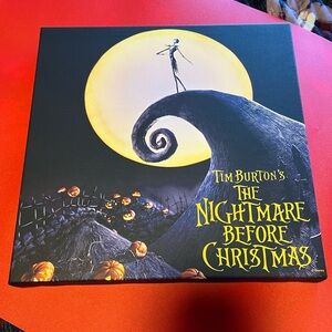 Nightmare Before Christmas canvas art